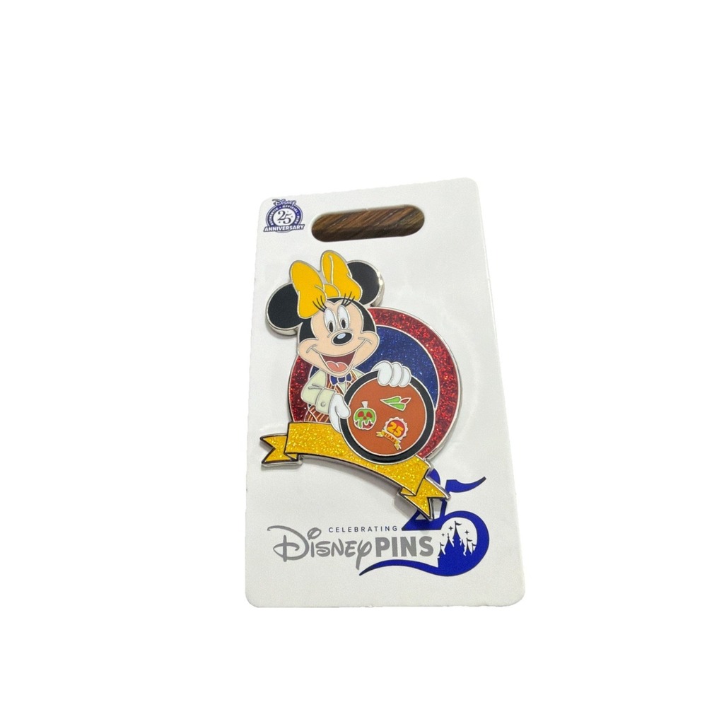 Minnie Mouse Open Edition Enamel Pin - Disney Pin Trading 25th Anniversary